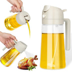 Glass oil dispenser