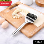 Stainless steel multi blade dough cutter tool