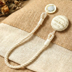 Decorative magnetic curtain accessory