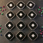 Jewellery Display Storage Box for Rings, Earrings & Small Items (12 Pc)