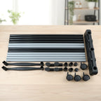 Double Pole Adjustable Garment Stand (1 Set)