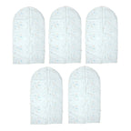 Pack of 5 Hanging Garment Cover Bags (60 × 100 cm)