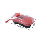 Hydraulic Cleaning Brush with Water Flow Control Handle (1 Pc)