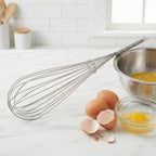 Manual Stainless Steel Whisk and Pav Bhaji Potato Masher Combo Set (2 Pc Set)