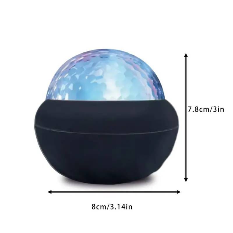 LED Starry Projection Light With Remote 360° Rotating Projector for Decoration