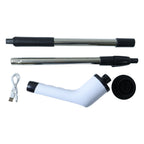 Cordless cleaning brush with attachments