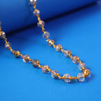 Faceted bead jewelry
