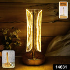Luxury Tall Cylinder Shape Crystal Table Lamp (1 Pc)