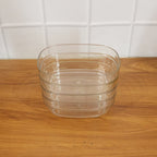 Transparent Multipurpose Serving Bowl Set (4 Pc Set)