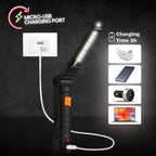 Rechargeable Adjustable Big LED Work Light (1 Pc)
