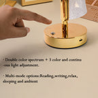 Modern Luxury Crystal Led Double Shade Table Lamp (1 Pc)