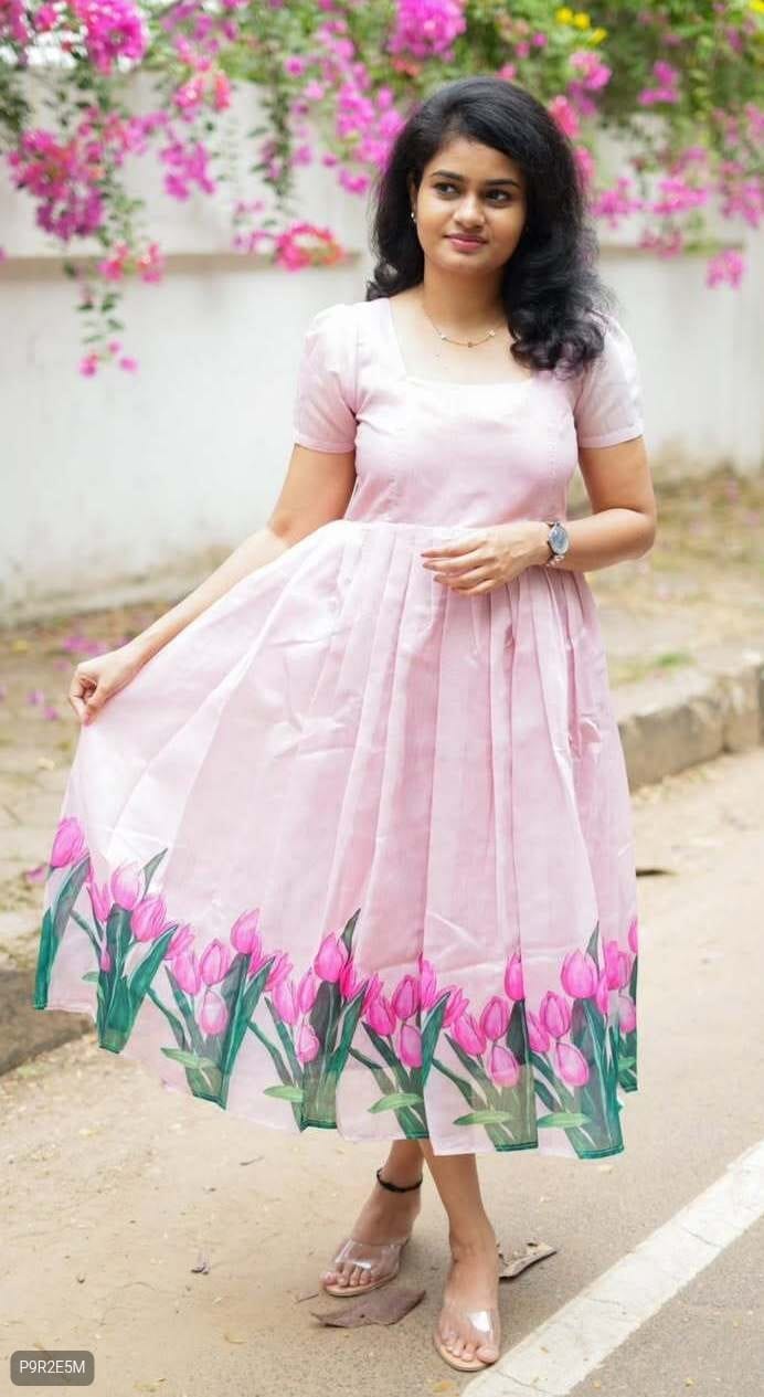 Elegant Festive Heavy Rayon Suit with Floral Border for Wedding Season & Celebrations