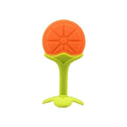 4490 Silicone Fruit Shape Teether Toy Food Grade Silicon Teether Use For Baby  Toddlers  Infants  Children