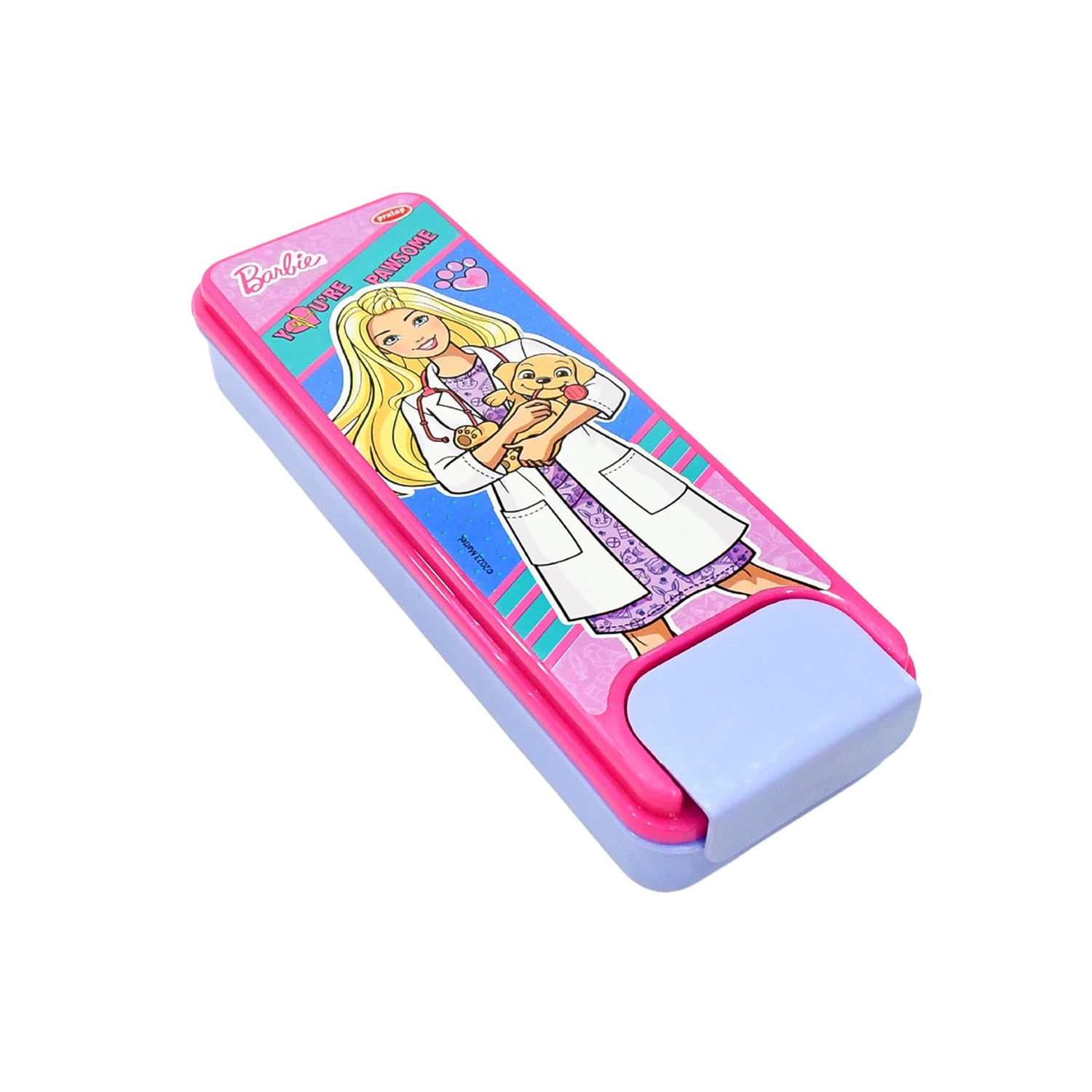 Stylish Cartoon Printed Hard Top Pencil Box For Kids (1 Pc  Mix Design)